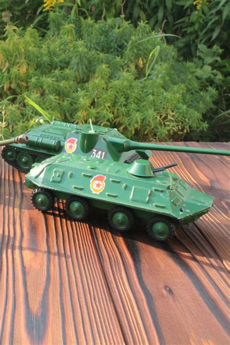 Vintage toy tanks made in the USSR | Toy tanks, Vintage toys, Vintage ...
