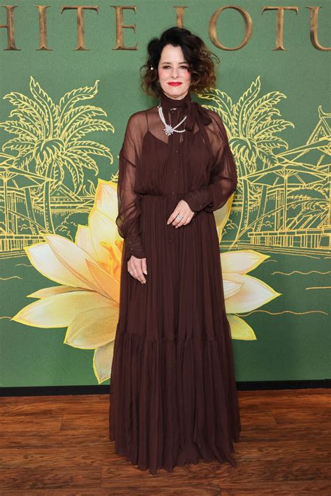 Parker Posey at 'The White Lotus' Season 3 Premiere • CelebMafia