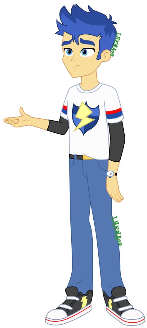 Equestria Girls: Flash Sentry New Outfit by Lhenao on DeviantArt