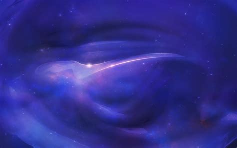 Blue Galaxy illustration HD wallpaper | Wallpaper Flare