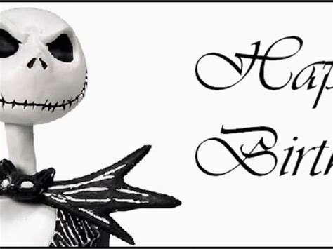 Jack Skellington Birthday Card Jack Skellington Happy Birthday Photo by ...