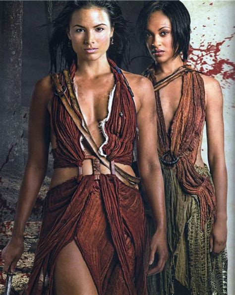 Mira & Naevia - Katrina Law & Cynthia Addai-Robinson - Spartacus ...