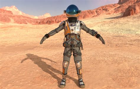 ArtStation - The Martian Space Suit Fan Art