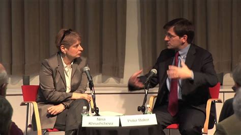 Nina Khrushcheva in Conversation with Peter Baker: Vladmir Putin's ...