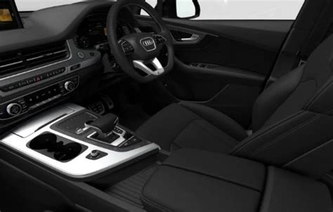 Car-Bikes-Launches: Audi Q7 Black Edition 2019 interior, exterior photos