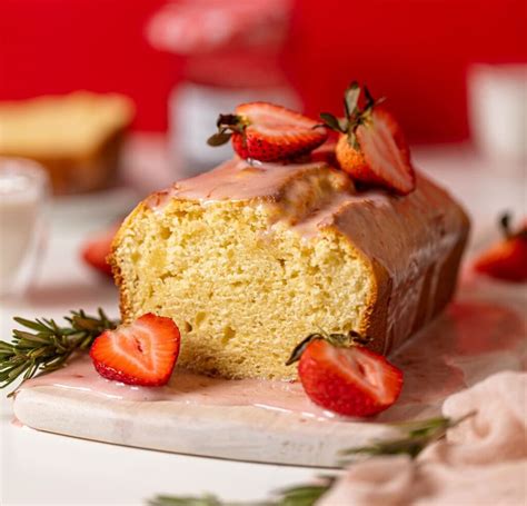 Cream Cheese Pound Cake + Strawberry Glaze | Orchids + Sweet Tea