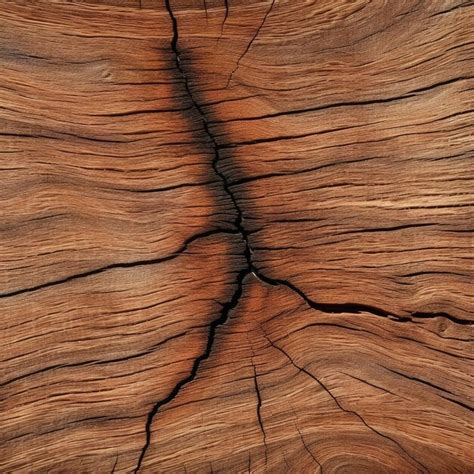 Premium AI Image | top view of a wood texture