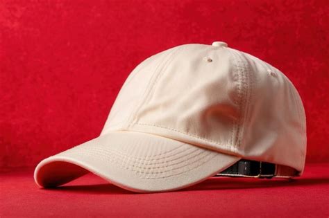 premium photo product packaging mockup photo  baseball cap studio