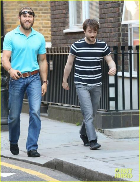 Daniel Radcliffe With His Bodyguard (October 3) In London,Eng (Fb.com ...