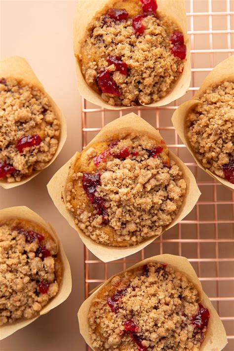 Cranberry Sauce Muffins - Peas and Crayons