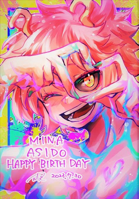 mina ashido | Anime pixel art, Cartoon art styles, Cartoon art