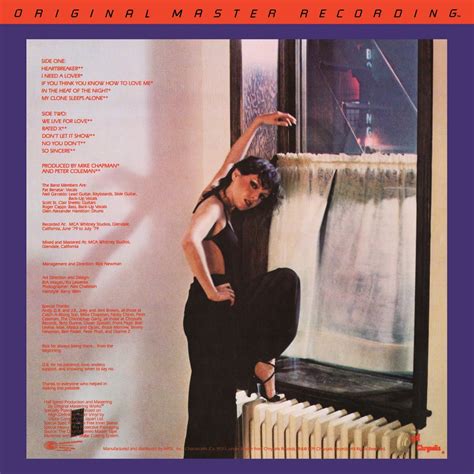 1979 In The Heat Of The Night - Pat Benatar - Rockronología
