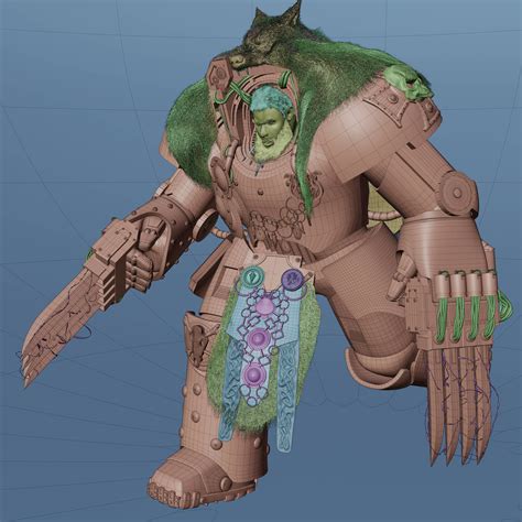 space wolf terminator  bearworxd