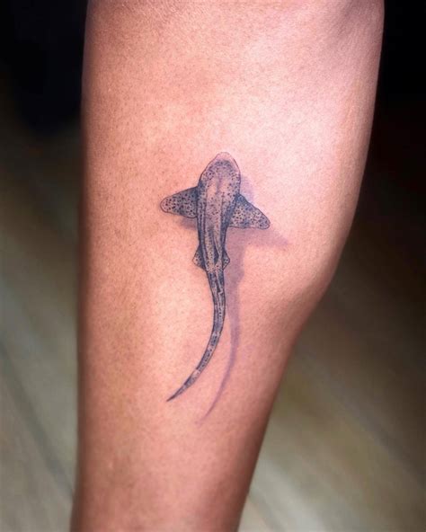 Simple Shark Tattoo - Surveys Hyatt