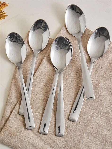 buy home centre  pieces stainless steel dinner spoons spoon