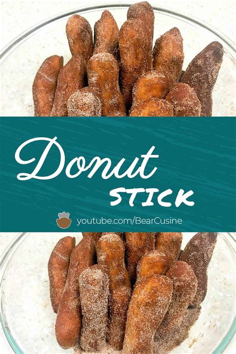 Donut Sticks | Donut sticks, Fair food recipes, Delicious donuts