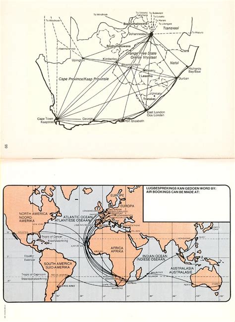 Air Route Maps of the World