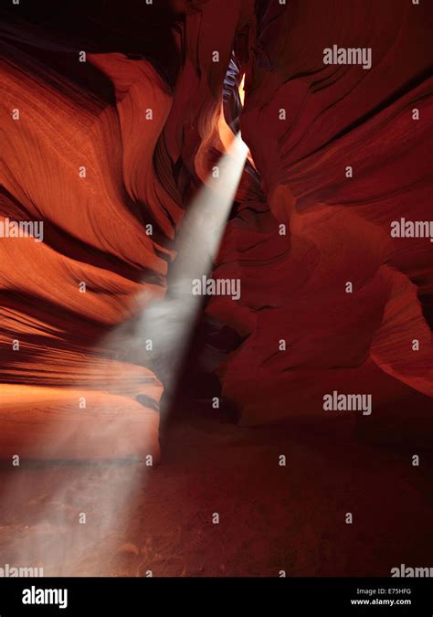 Antelope Canyon in Page Arizona Stock Photo - Alamy