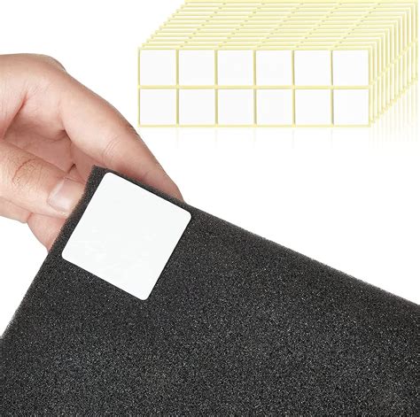 pack mounting squares  acoustic foam panels double sided tape