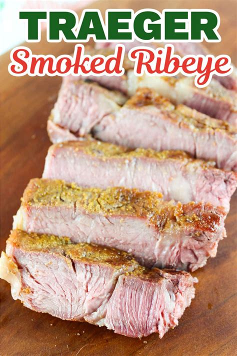 Smoked Traeger Ribeye | Smoked cooking, Traeger recipes, Smoking recipes