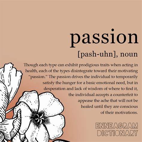 The Passion of the Enneagram | Enneagram, Passion, What does passion mean