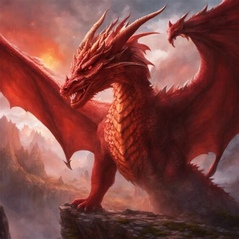 The Fiery Legends of Red Dragons: Unveiling the Mythical Power and ...