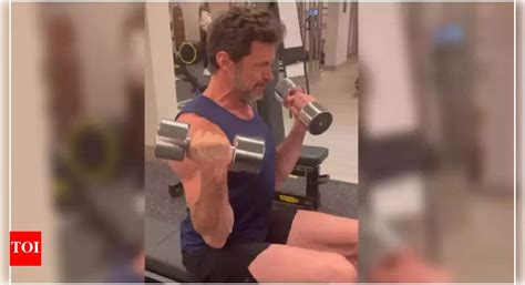 Hugh Jackman's Workout: Becoming Wolverine Again | - Times of India