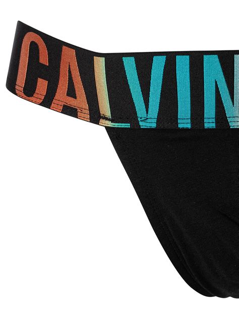 Calvin Klein Intense Power Thong - Black | Standout