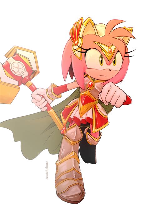 paladin amy sonic  hedgehog wallpaper  fanpop page