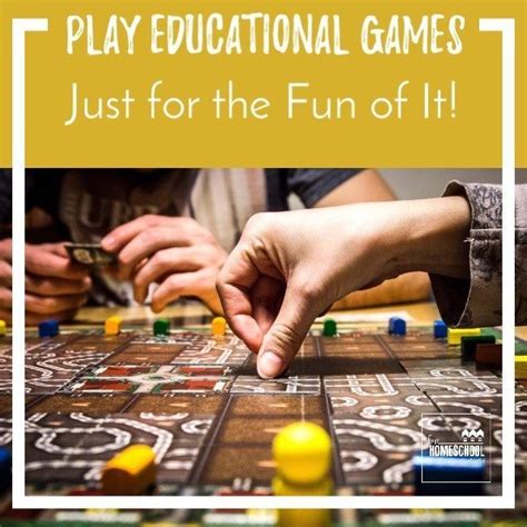 Play Educational Games Just for the Fun of It! | Hip Homeschool Moms