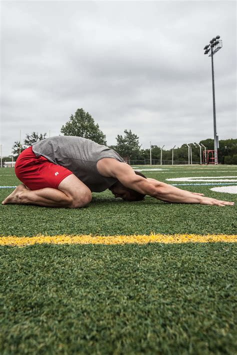 Child's Pose - Man Flow Yoga