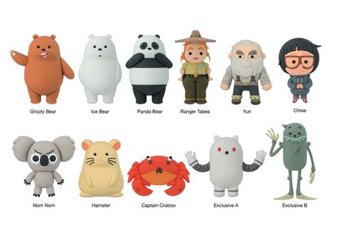 bare bears monogram blind bag collection figurescom