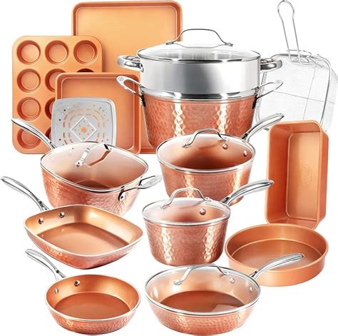 Gotham Steel 20 Piece Cookware And Bakeware Set at Elsie Mathewson blog