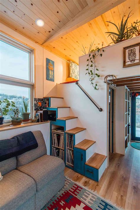 Couple's Extra-Wide Tiny Home Features Mudroom and Ergonomic Kitchen