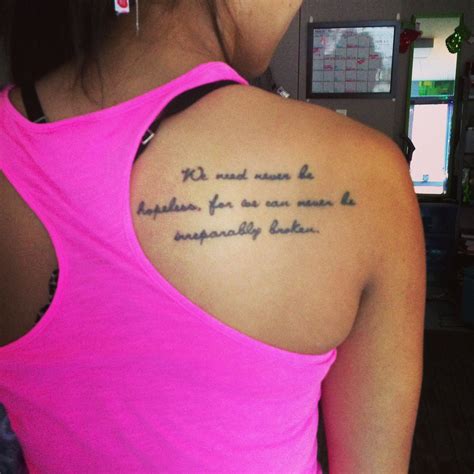Beautifully Broken Tattoo Ideas