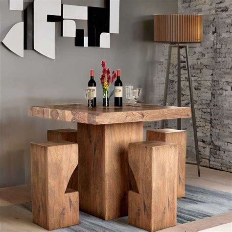 buy solid wood bar tables   upto   hasthshilpa
