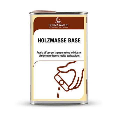 HOLZMASSE BASE - pryskyřičné pojivo pro dřevěné tmely – Obchodiště.cz