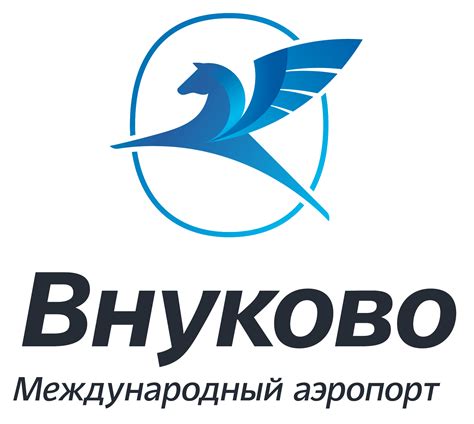 Vnukovo airport logo and identity