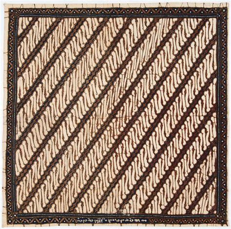 mengungkap asal usul  makna motif batik parang