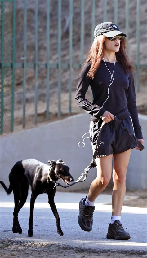 Jenna Ortega in a Black Cap Was Seen on a Hike with Her Dog in Runyon