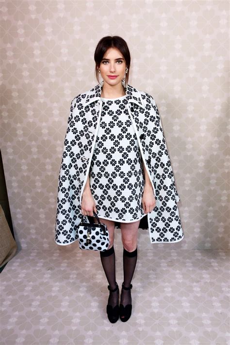 Emma Roberts In A Short Dress With Ppen Legs | #The Fappening