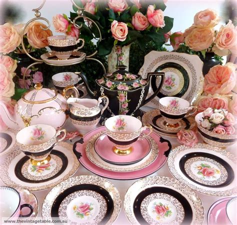 images  vintage tea party  pinterest tea cups