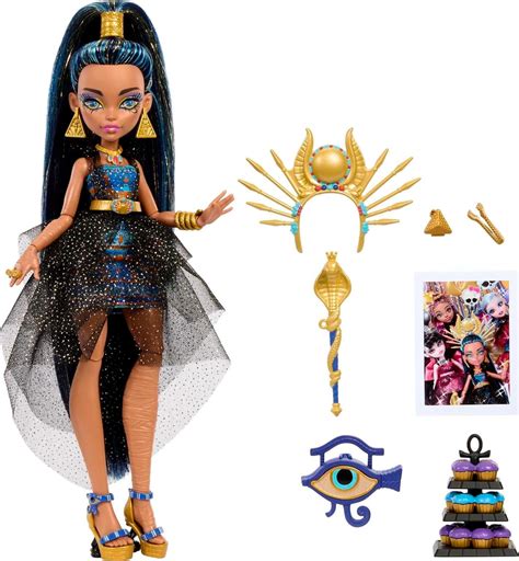 Monster High Cleo De Nile Doll in Monster Ball Party Dress with Themed