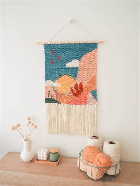 Patrón gratis en mi blog! | Intarsia crochet: teje tus propios tapices