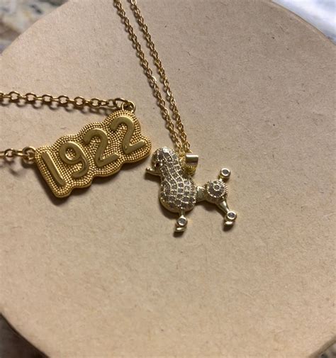 Poodle Charm Necklace | Pretty Poodle Official
