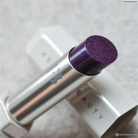 Помада для губ Fenty Beauty SLIP SHINE SHEER SHINY LIPSTICK - «Сливовый ...