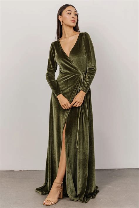 olive green dresses for wedding guest