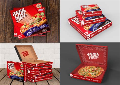 Pizza Box Designs Mockup