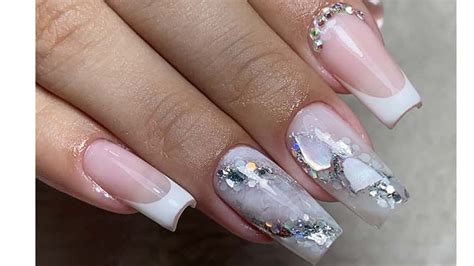 Unha Em Gel Decorada Simples - Modelos De Unha Decorada Em Gel - Unha Decorada Simples