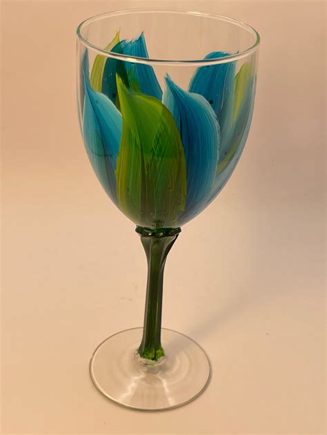 flower wine glass 2